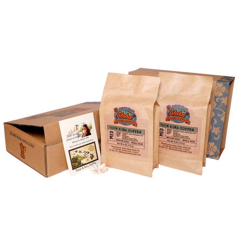 Air Coffee Gift box from Aloha Farms Hawaii