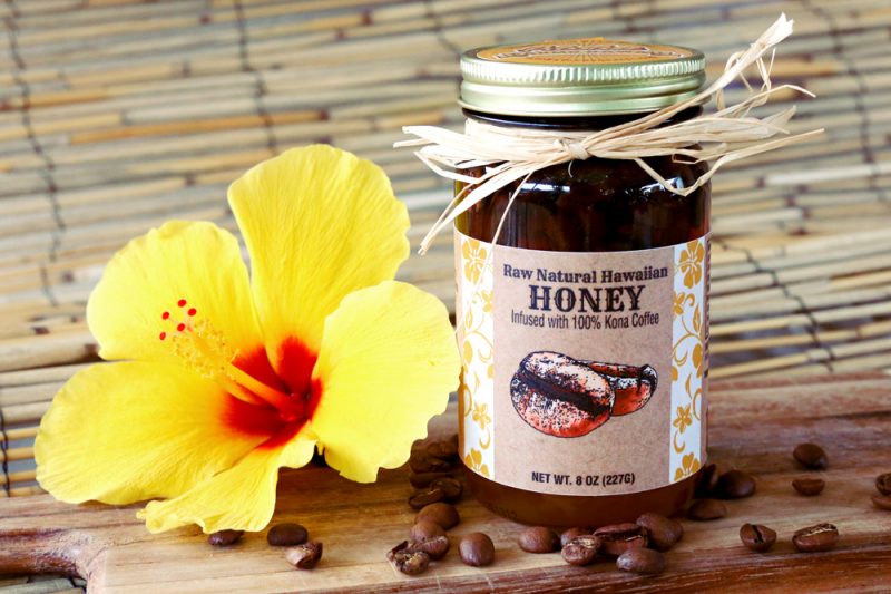 Coffee Infused Honey from Aloha Farms Hawaii