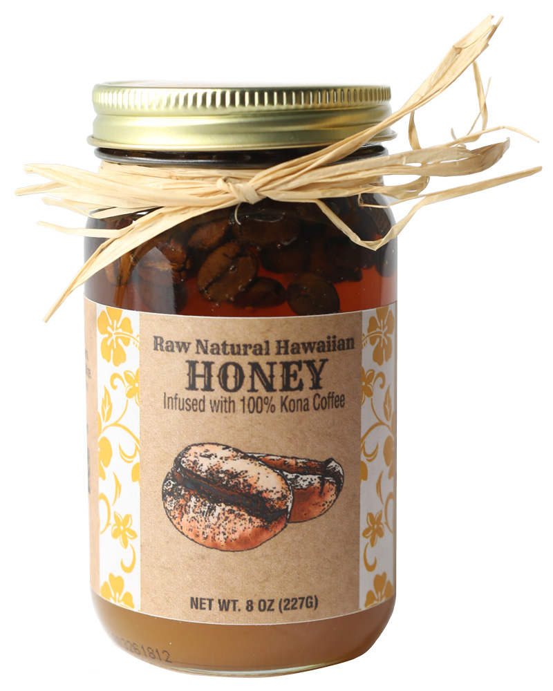 Coffee Infused Raw Honey from Aloha Farms Hawaii