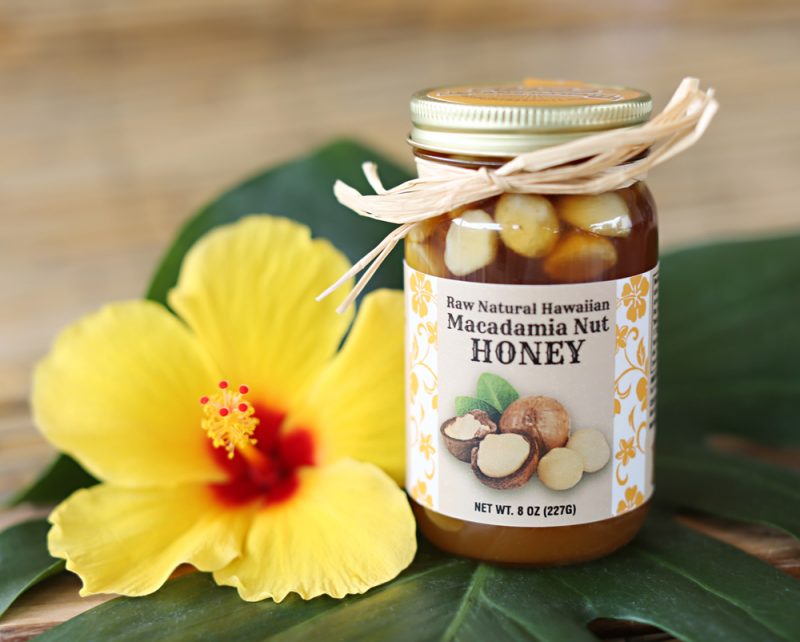 Raw Natural Macadamia Nut Honey from Aloha Farms Hawaii